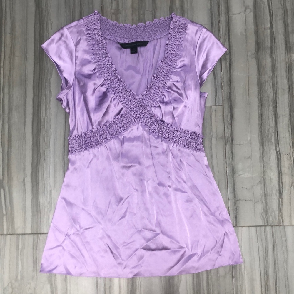 lavender top from Express